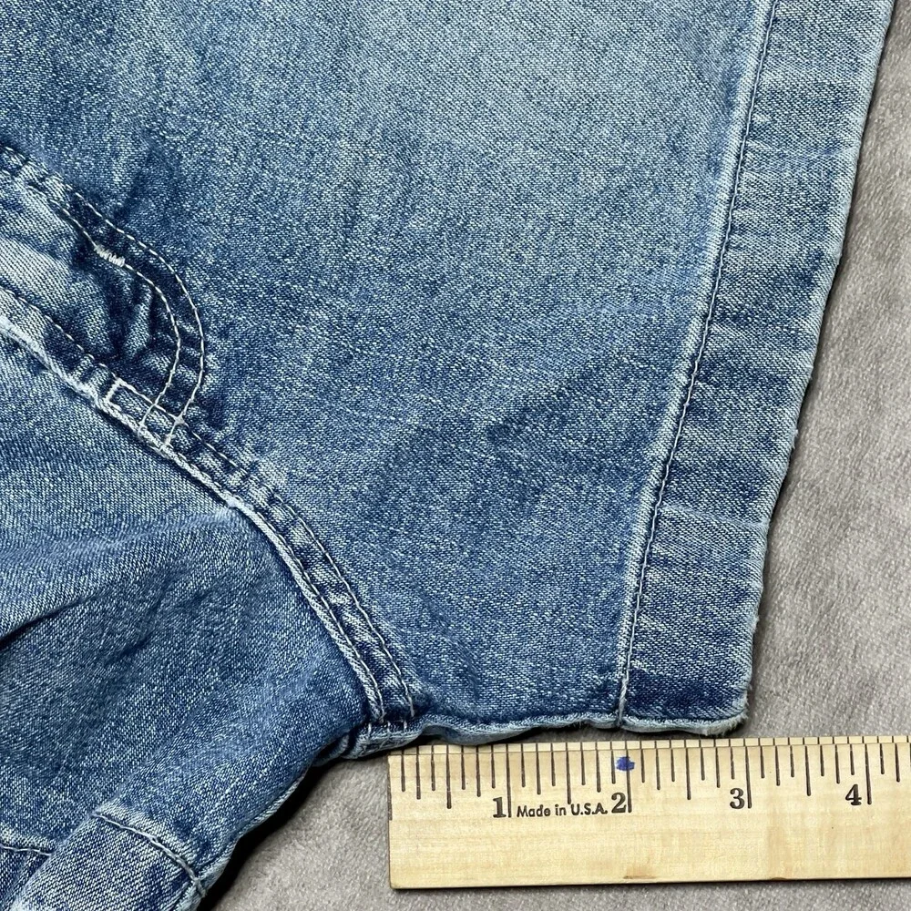 Vintage Silver Jeans Shorts Womens 29 Blue High Waist Denim Made in Canada